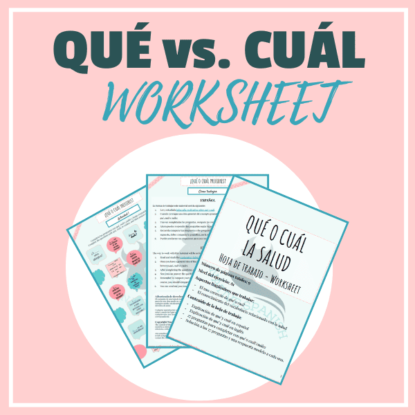 QUÉ vs CUÁL pdf